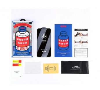 Защитное стекло Full Screen Remax Medicine Glass GL-27 для "Apple iPhone 15 Pro" (black)(222296)#1923950