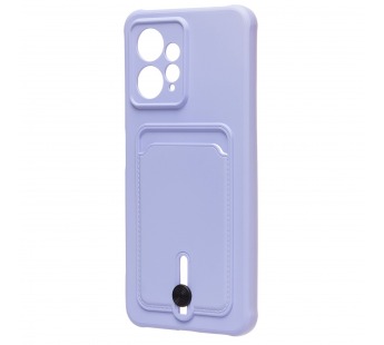 Чехол-накладка - SC304 с картхолдером для "Xiaomi Redmi Note 12 4G" (light violet) (220297)#1927027