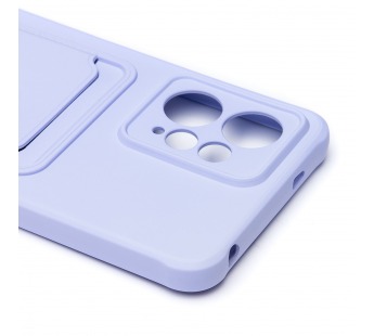 Чехол-накладка - SC304 с картхолдером для "Xiaomi Redmi Note 12 4G" (light violet) (220297)#2099835