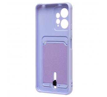Чехол-накладка - SC304 с картхолдером для "Xiaomi Redmi Note 12 4G" (light violet) (220297)#2099836