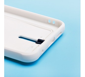 Чехол-накладка - SC304 с картхолдером для "Xiaomi Redmi Note 12 4G" (white) (220296)#2099834