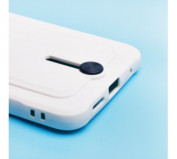 Чехол-накладка - SC304 с картхолдером для "Xiaomi Redmi Note 12 4G" (white) (220296)#1936244