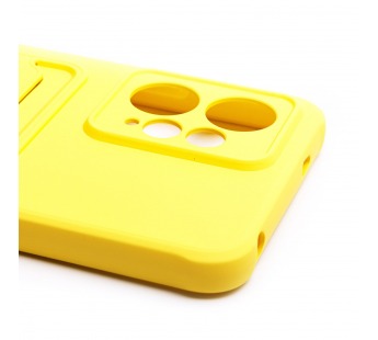 Чехол-накладка - SC304 с картхолдером для "Xiaomi Redmi Note 12 4G" (yellow) (220295)#2099831