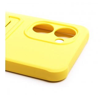 Чехол-накладка - SC304 с картхолдером для "Realme C33" (yellow) (220315)#2099813