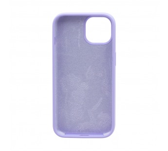 Чехол-накладка Silicone Case NEW с лого для Apple iPhone 15/6.2 (039) фиолетовый#1939638