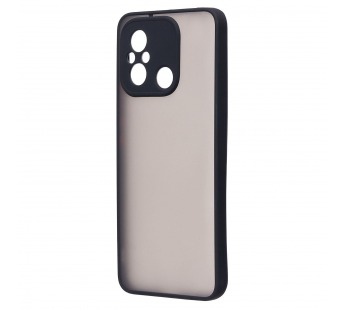 Чехол-накладка - PC041 для "Xiaomi Poco C55/Redmi 12C" (black/black) (220769)#2090007