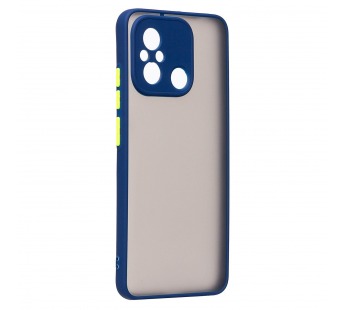 Чехол-накладка - PC041 для "Xiaomi Poco C55/Redmi 12C" (dark blue/black) (220771)#2087054