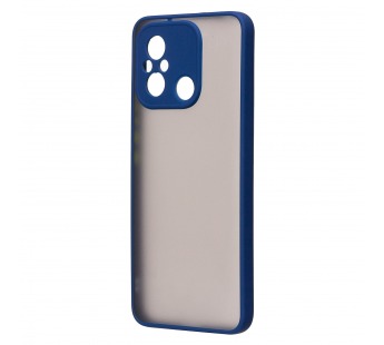 Чехол-накладка - PC041 для "Xiaomi Poco C55/Redmi 12C" (dark blue/black) (220771)#2087055