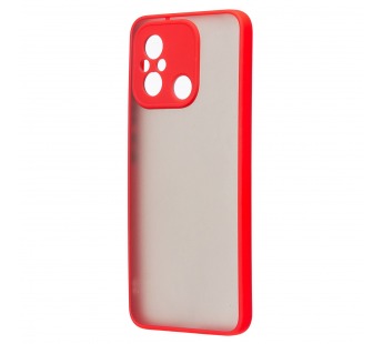 Чехол-накладка - PC041 для "Xiaomi Poco C55/Redmi 12C" (red/black) (220774)#2090001