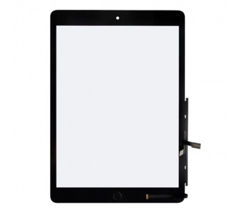 Тачскрин для iPad 9th Generation 2021 10.2" (A2602/A2603/A2604) + кнопка HOME (черный) (HC)#2050528