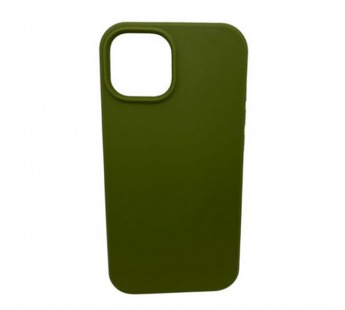 Чехол iPhone 15 Pro Max Silicone Case Full (No Logo) №48 в упаковке Темно-Зеленый#1925853