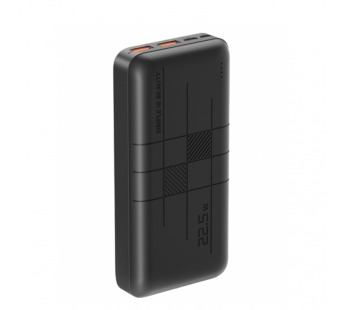 Внешний аккумулятор XO PR188,(QC 22,5W, PD 20W) 20000mAh, черный#1926986