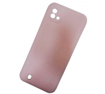 Чехол силиконовый Realme C11 Silicone Cover пудровый#2086876