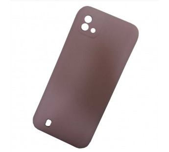 Чехол силиконовый Realme C11 Silicone Cover пудровый#1986586