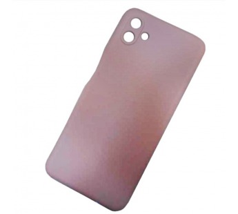 Чехол силиконовый Samsung A04 Silicone Cover пудровый#2086875
