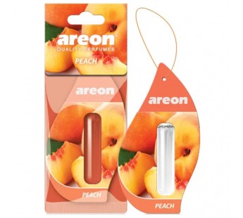 Ароматизатор гелевый AREON LIQUID 5ml PEACH/Персик#1927385