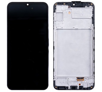 Дисплей для Samsung Galaxy A24 4G (A245F) модуль с рамкой Черный - (OLED)#1959866
