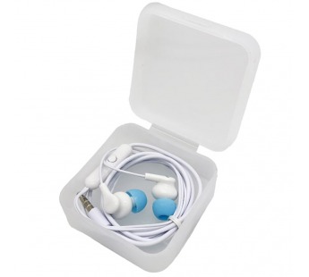 Наушники с микрофоном Vivo V10 (белый) в пластиковом боксе#1928500