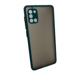 Чехол Samsung A31 (2020) Противоударный Матовый Темно-Зеленый#2103380