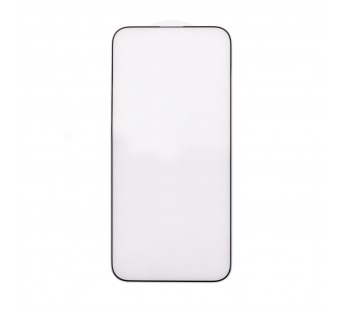 Защитное стекло "Матовое" для iPhone 15 Pro Черный (Закалённое, полное покрытие)#1928490