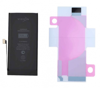 Аккумулятор для iPhone 13 Mini (Vixion) усиленная (2500 mAh) с монтажным скотчем#2018884
