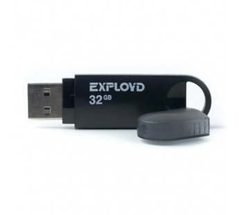 Флэш накопитель USB 32 Гб Exployd 570 (black) (74402)#1929316