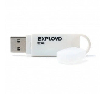 Флэш накопитель USB 32 Гб Exployd 570 (white) (116003)#1929315