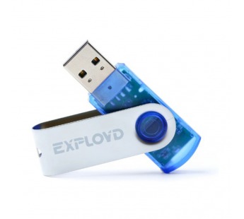 Флэш накопитель USB 8 Гб Exployd 560 (blue) (222582)#1929298