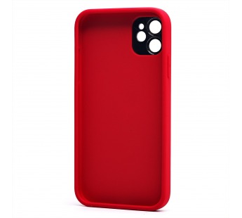 Чехол-накладка - PC084 экокожа для "Apple iPhone 11" (red) (219651)#1930377