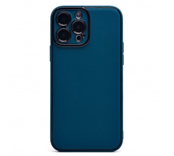 Чехол-накладка - PC084 экокожа для "Apple iPhone 13 Pro Max" (blue) (219669)#1930425
