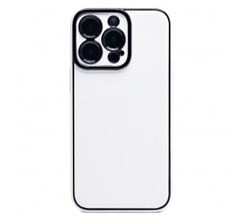 Чехол-накладка - PC084 экокожа для "Apple iPhone 13 Pro" (white) (219663)#1930440