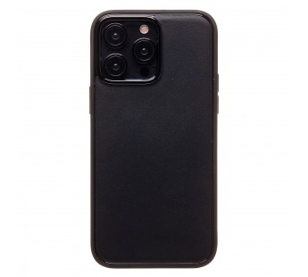 Чехол-накладка - PC084 экокожа для "Apple iPhone 14 Pro Max" (black) (219682)#1930381