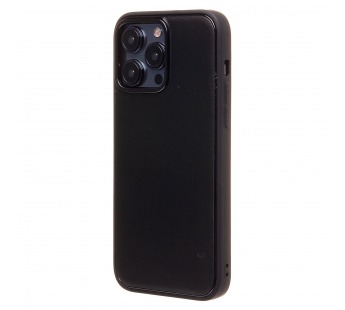 Чехол-накладка - PC084 экокожа для "Apple iPhone 14 Pro Max" (black) (219682)#1930382