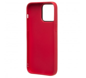 Чехол-накладка - PC084 экокожа для "Apple iPhone 14 Pro Max" (red) (219686)#1930390