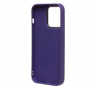 Чехол-накладка - PC084 экокожа для "Apple iPhone 14 Pro" (dark violet) (219679)#1930398
