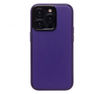 Чехол-накладка - PC084 экокожа для "Apple iPhone 14 Pro" (dark violet) (219679)#1930396