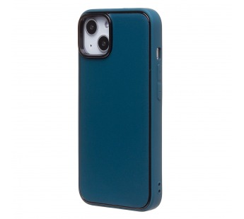 Чехол-накладка - PC084 экокожа для "Apple iPhone 14" (blue) (219674)#1930350