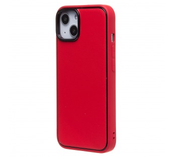 Чехол-накладка - PC084 экокожа для "Apple iPhone 14" (red) (219676)#1930358