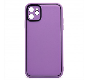 Чехол-накладка - PC084 экокожа для "Apple iPhone 11" (purple) (219802)#1930154