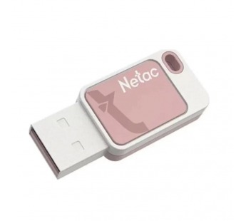 Флеш-накопитель USB 32GB Netac UA31 розовый#1930089