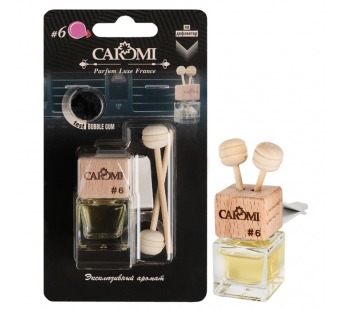 Ароматизатор CAROMI флакон на дефлектор № 6 Бубль гум#1931557