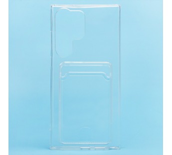 Чехол-накладка - SC276 с визитницей для Samsung SM-S918 Galaxy S23 Ultra  (transparent)#1931682