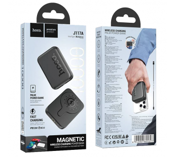 Внешний аккумулятор HOCO J117A 10000 mAh PD 20W (черный)#2139365