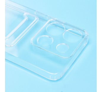 Чехол-накладка - SC276 с картхолдером для "Infinix Smart 7 Plus" (transparent) (221275)#2092628