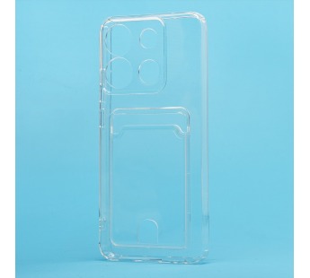 Чехол-накладка - SC276 с картхолдером для "Infinix Smart 7 Plus" (transparent) (221275)#2092629