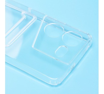 Чехол-накладка - SC276 с картхолдером для "Tecno Pova 5" (transparent) (221272)#2092624