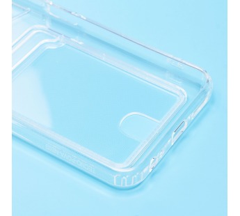 Чехол-накладка - SC276 с картхолдером для "Tecno Pova Neo 3" (transparent) (221274)#2092619