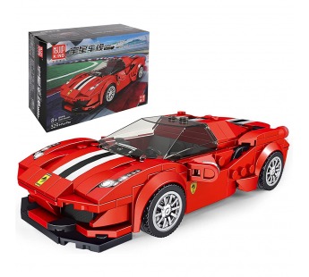 Конструктор Mould King 27006 Ferrari 488 GTB (красный)#1932681