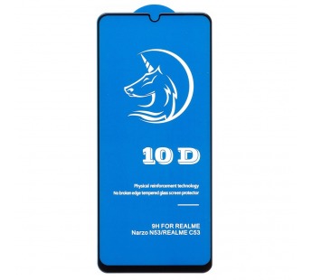 Защитное стекло Full Screen Activ Clean Line 3D для "Realme C53 Global" (black)(221404)#2124243