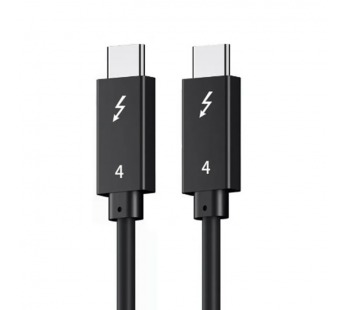 Кабель Type-C - Type-C Thunderbolt 4 (100W, PD, 2 м) (тех.упак.) Черный#2069782